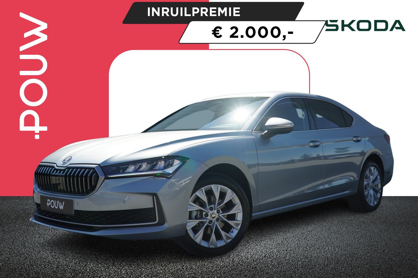 Skoda Superb - 1.5 TSI 150pk DSG MHEV Business Edition | Trekhaak | Lounge Interieur Design - AutoWereld.nl