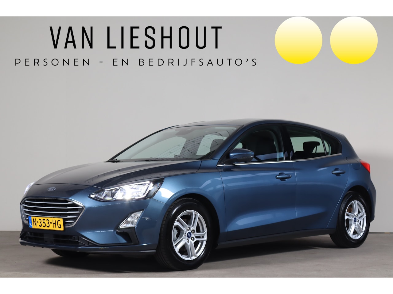 Ford Focus - 1.0 EcoBoost Hybrid Trend Edition Business NL-Auto!! Camera I Carplay - AutoWereld.nl