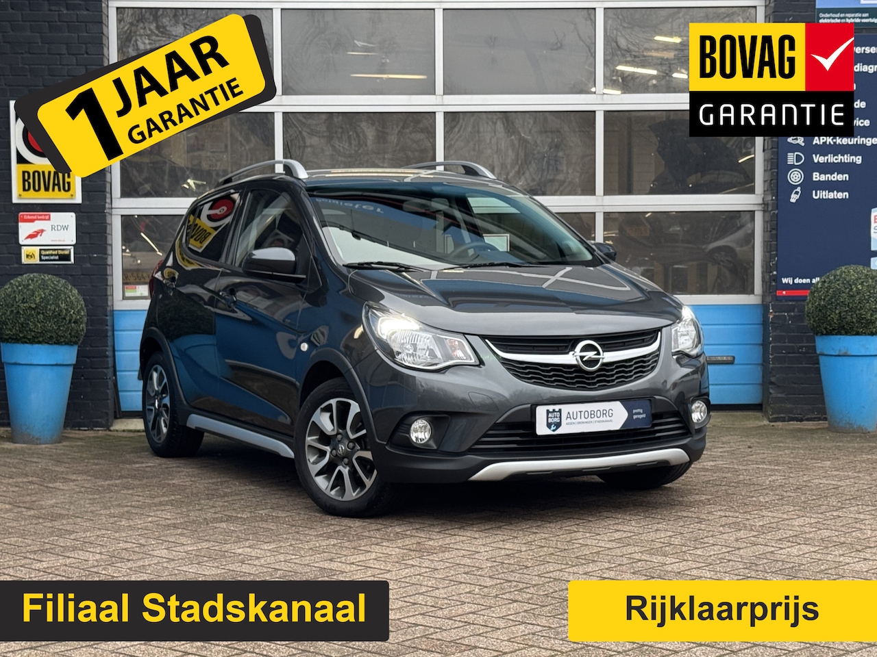 Opel Karl - 1.0 Rocks Online Edition | Parkeersensoren Achter | Cruise Control | Rijklaar + 12 Maande - AutoWereld.nl