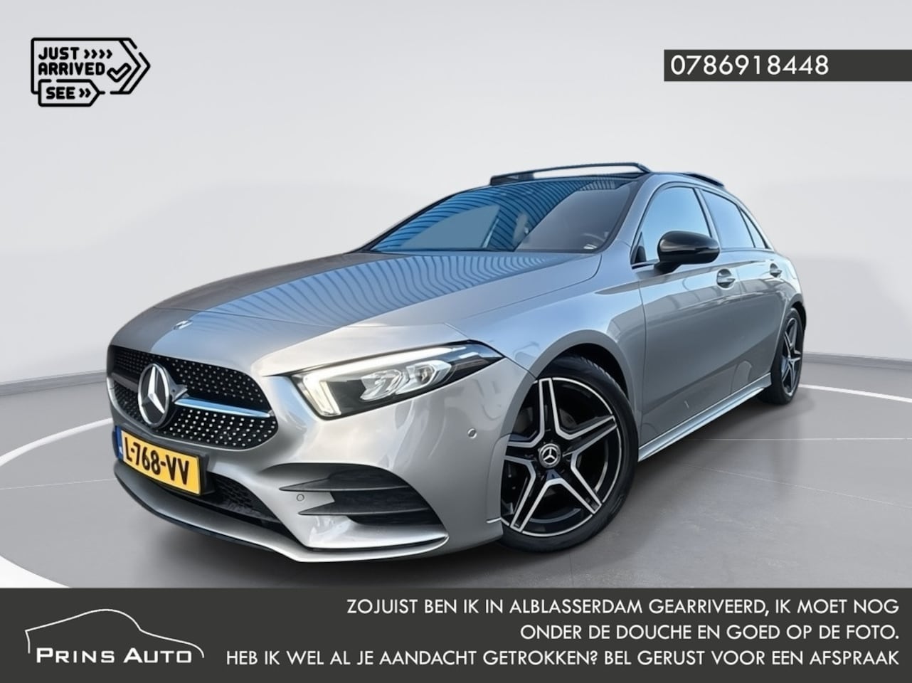 Mercedes-Benz A-klasse - 200 Business Solution AMG |PANO|AMBIENT|BURMESTER|CAMERA - AutoWereld.nl