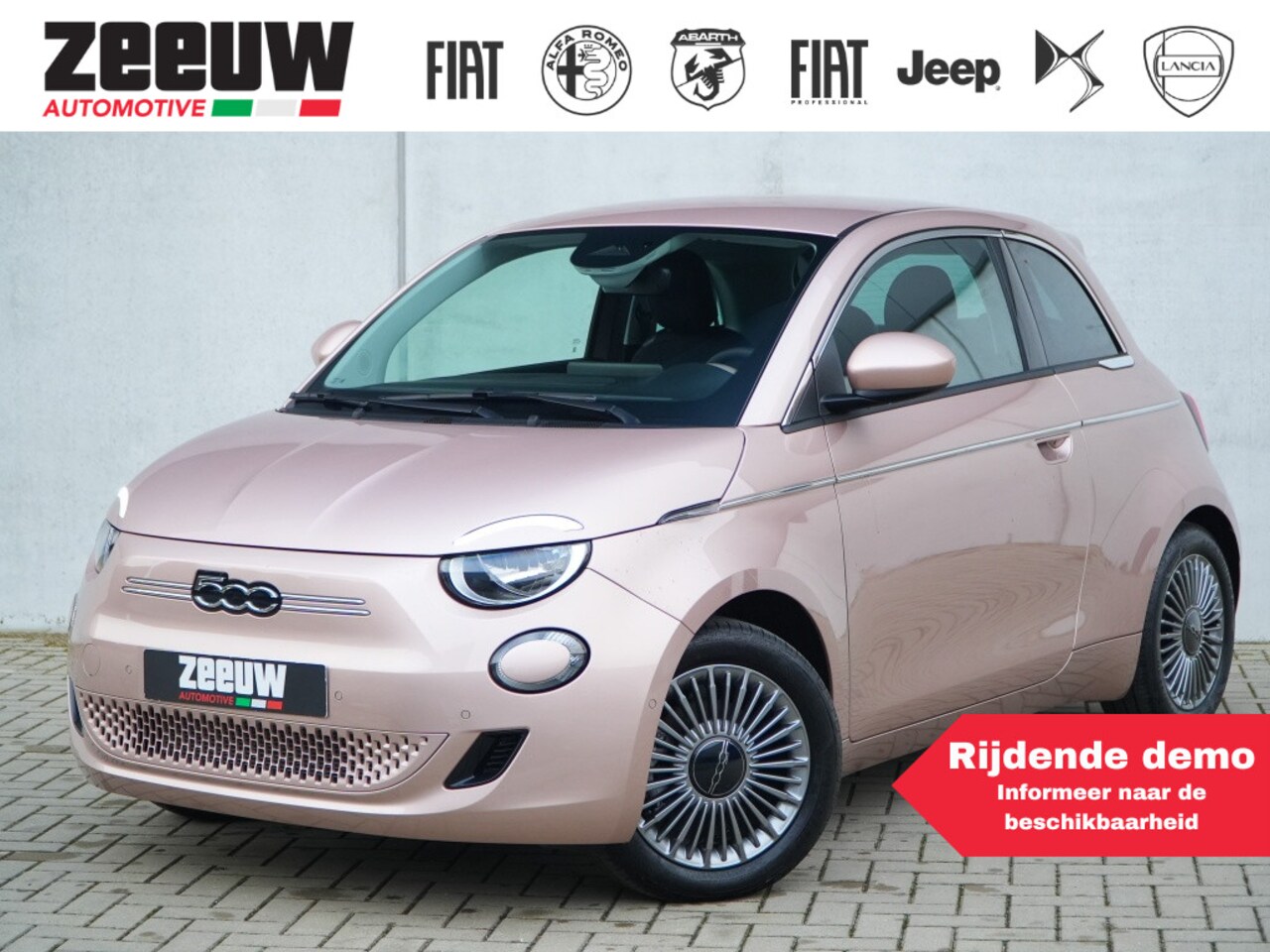 Fiat 500e - 42 kWh | Carplay | Camera | Winter | PDC | 16" - AutoWereld.nl