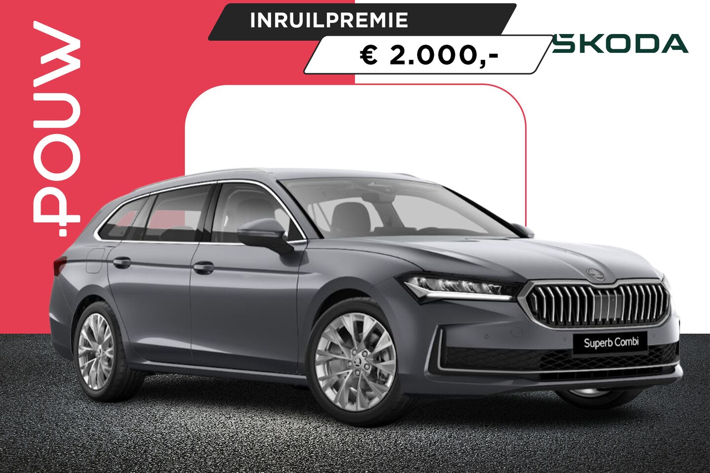 Skoda Superb Combi - 1.5 TSI 150pk Business Edition | NIEUW MODEL | Panoramadak - AutoWereld.nl