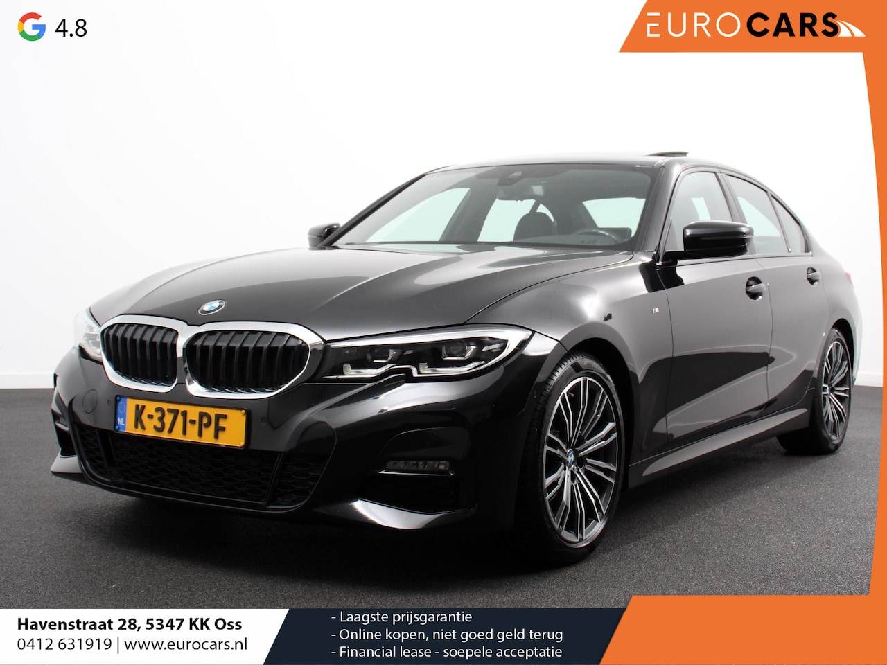 BMW 3-serie - 318i High Executive Edition M-Pakket Clima control Navigatie carplay cruise control lichtm - AutoWereld.nl