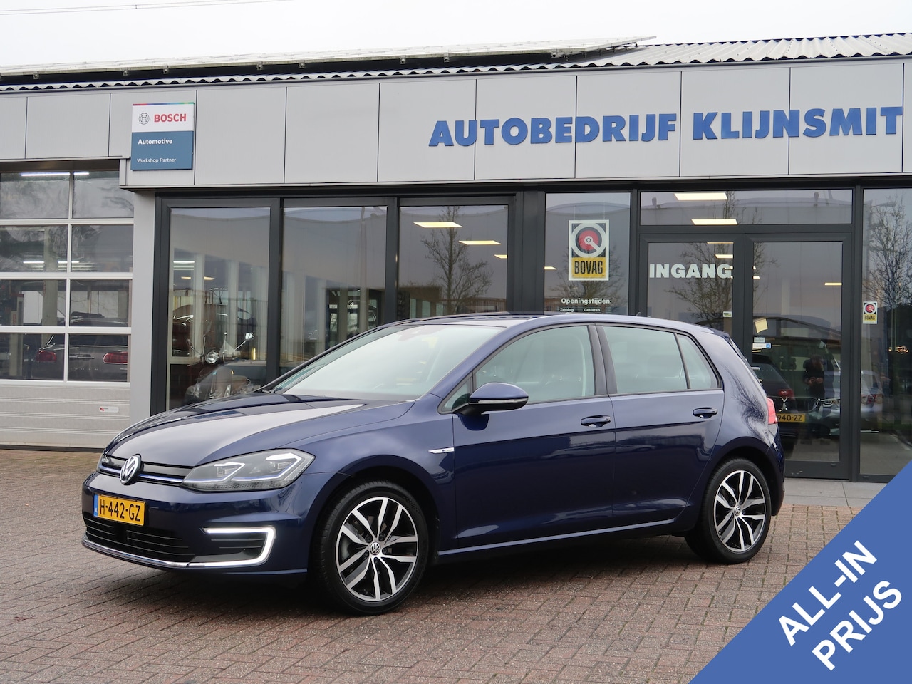 Volkswagen e-Golf - E-DITION | Virtual | Leder | Dynaudio | Camera | W.Pomp | 17'' | - AutoWereld.nl