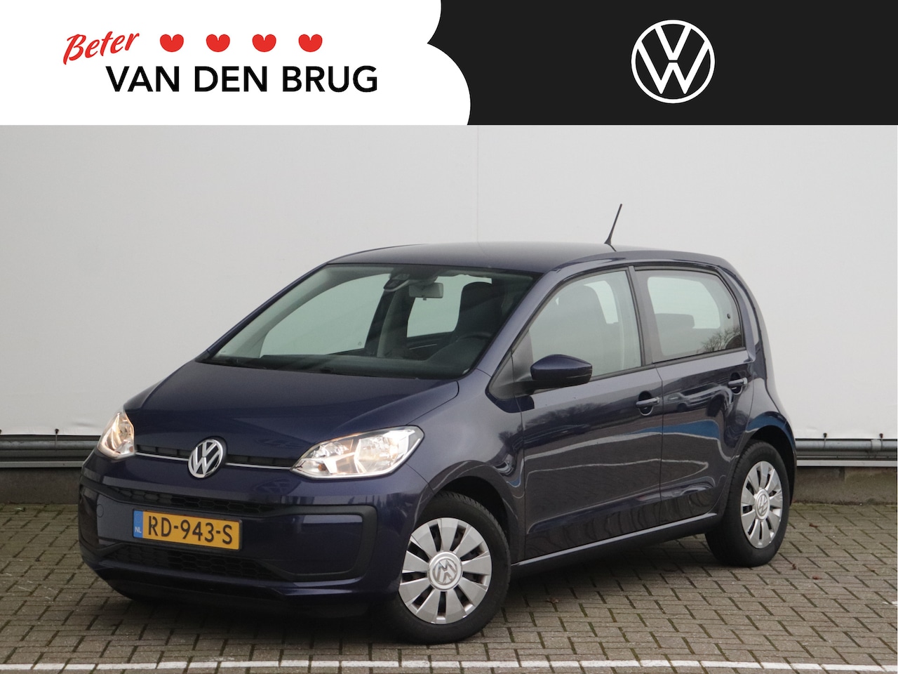 Volkswagen Up! - 1.0 BMT 60pk move up! | Trekhaak | Airco | DAB Radio | Bluetooth | - AutoWereld.nl