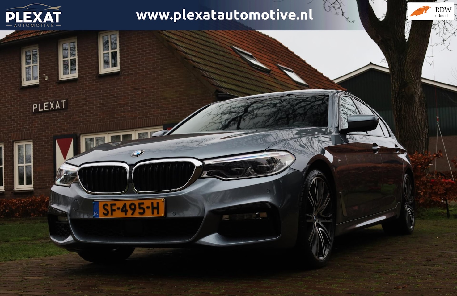 BMW 5-serie - 530i High Executive Aut. | M-Pakket | Adaptieve Cruise | Panorama | Trekhaak | Full Led | - AutoWereld.nl