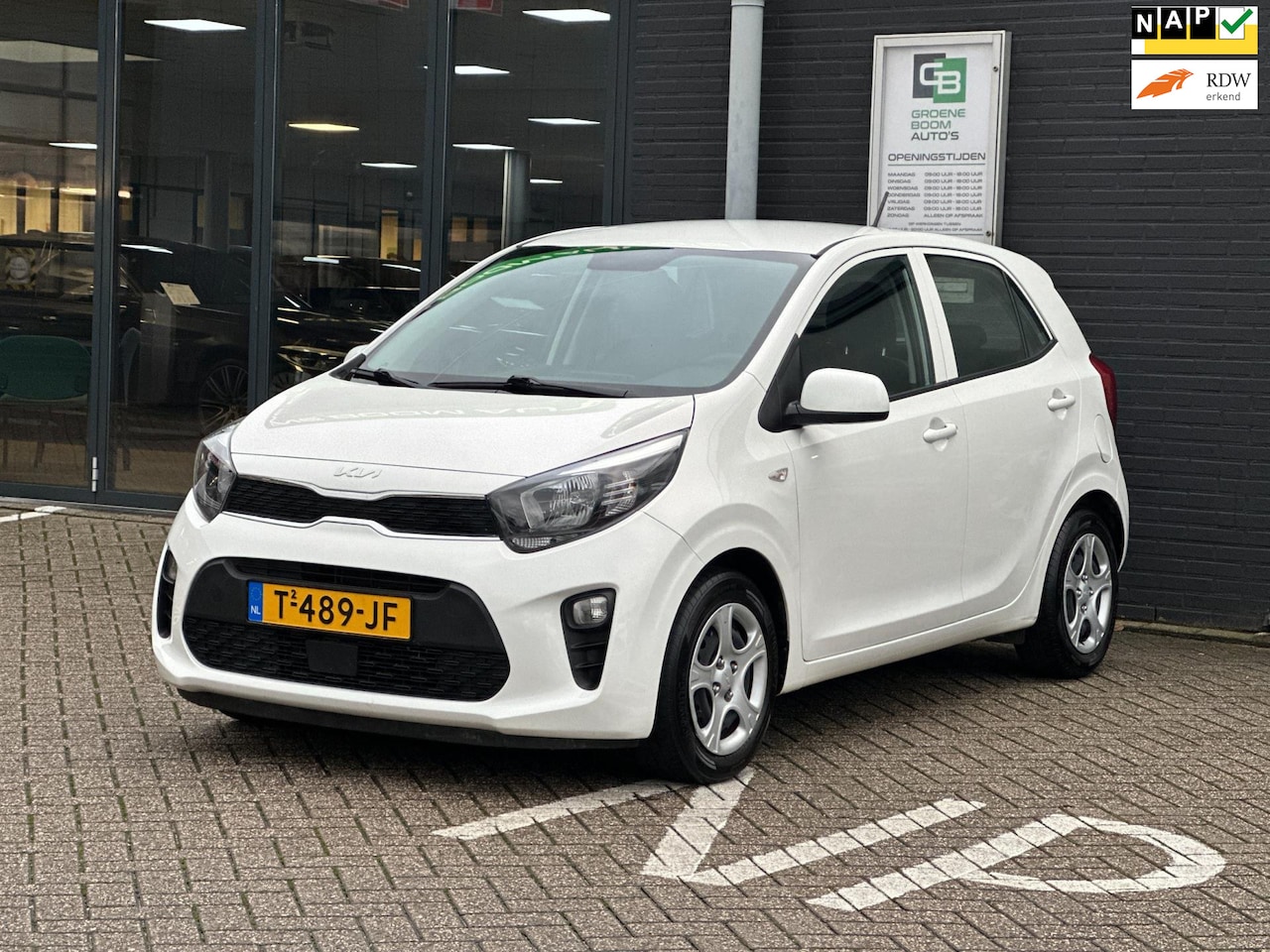 Kia Picanto - 1.0 DPi ComfortLine/1STE EIG/AIRCO/NL-AUTO NAP/NEW STAAT!! - AutoWereld.nl