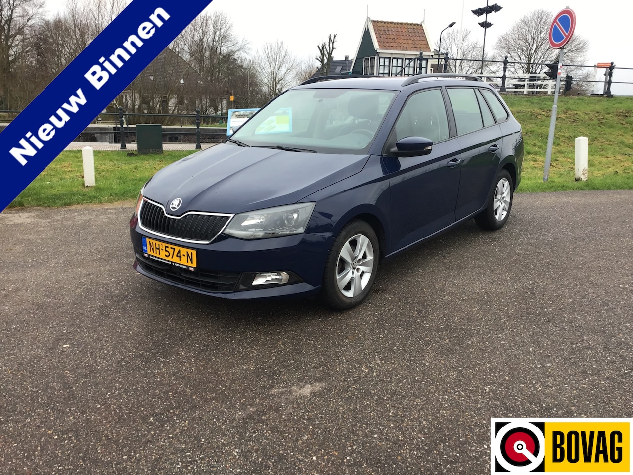 Skoda Fabia Combi - 1.4 TDI Ambition Business Bj2017 btw airco euro 6 apk februari 2025 - AutoWereld.nl