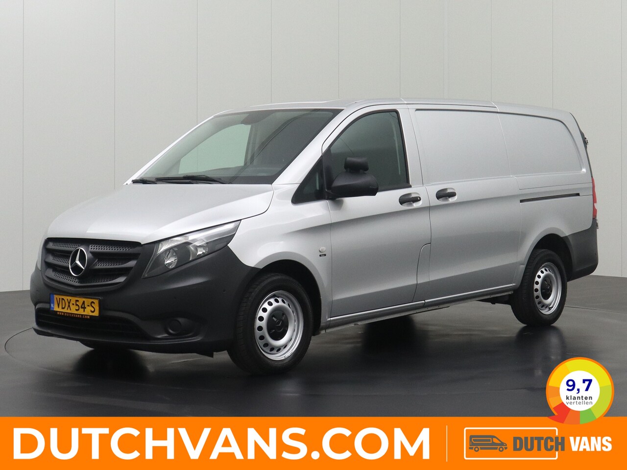 Mercedes-Benz Vito - 114CDI 7G-Tronic Automaat Lang | 2xSchuifdeur | Navigatie | Camera | Cruise | Betimmering - AutoWereld.nl