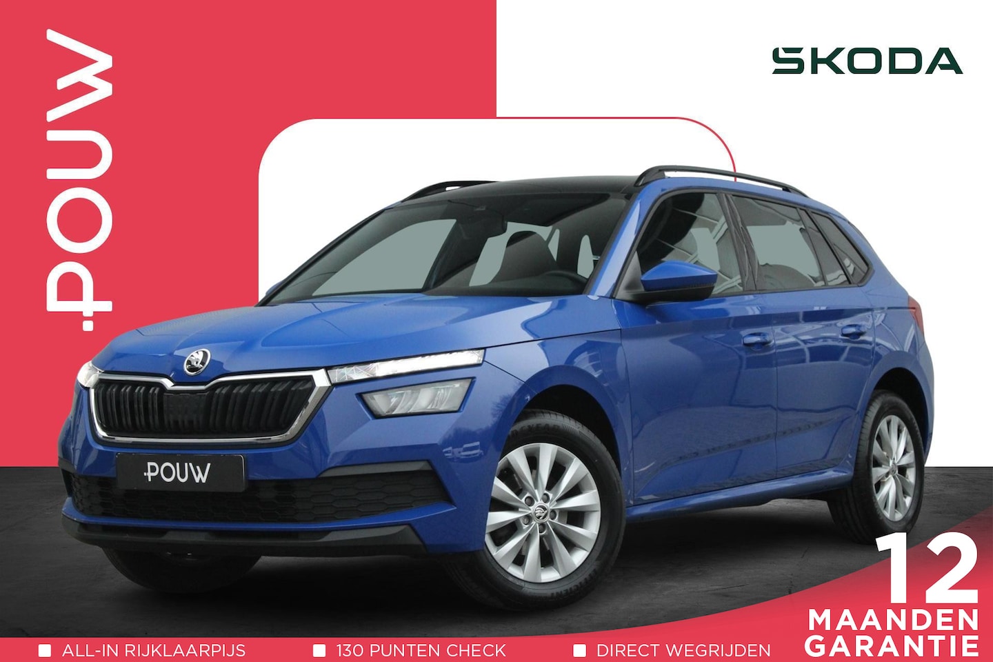 Skoda Kamiq - 1.0 TSI 110pk Sport Business | Apple CarPlay/ Android Auto | DAB | Panoramadak | Draadloos - AutoWereld.nl