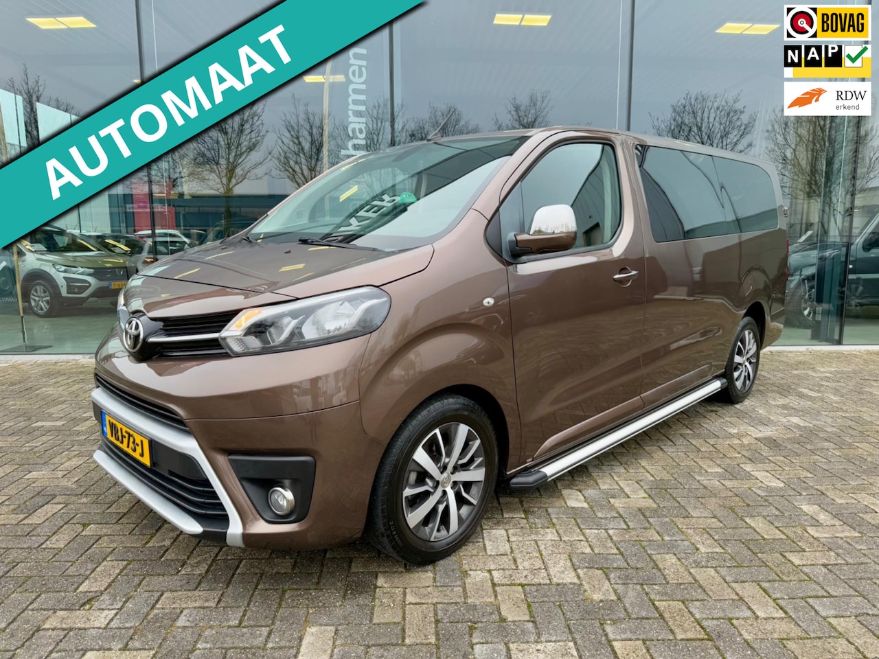 Toyota PROACE Long Worker - 2.0 D-4D 177pk Automaat DC Dubbele Cabine, Leder, KeyLess - AutoWereld.nl