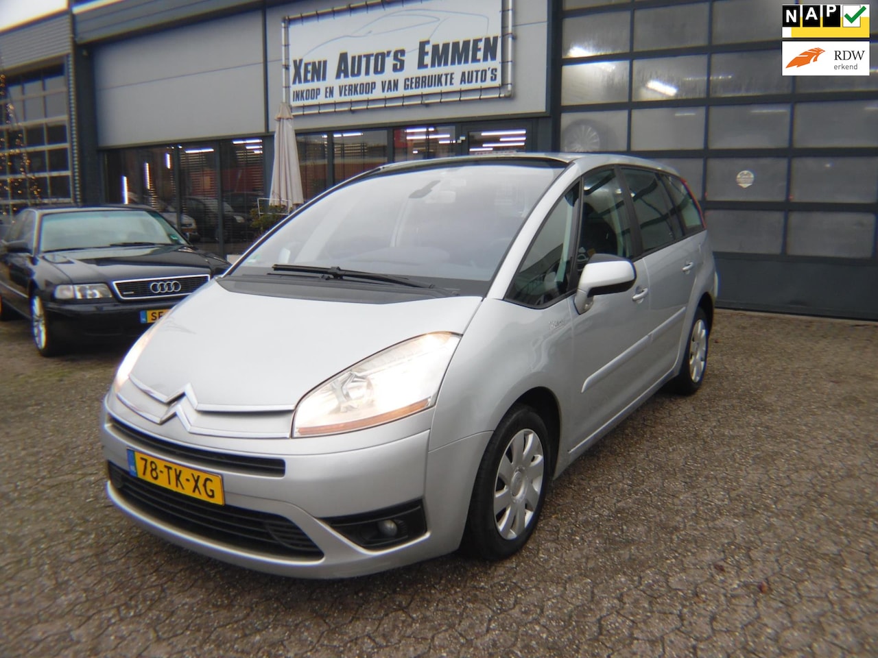 Citroën Grand C4 Picasso - 1.8-16V Ambiance 7p.|Airco|Trekhaak|PDC|Cruise Control.. - AutoWereld.nl