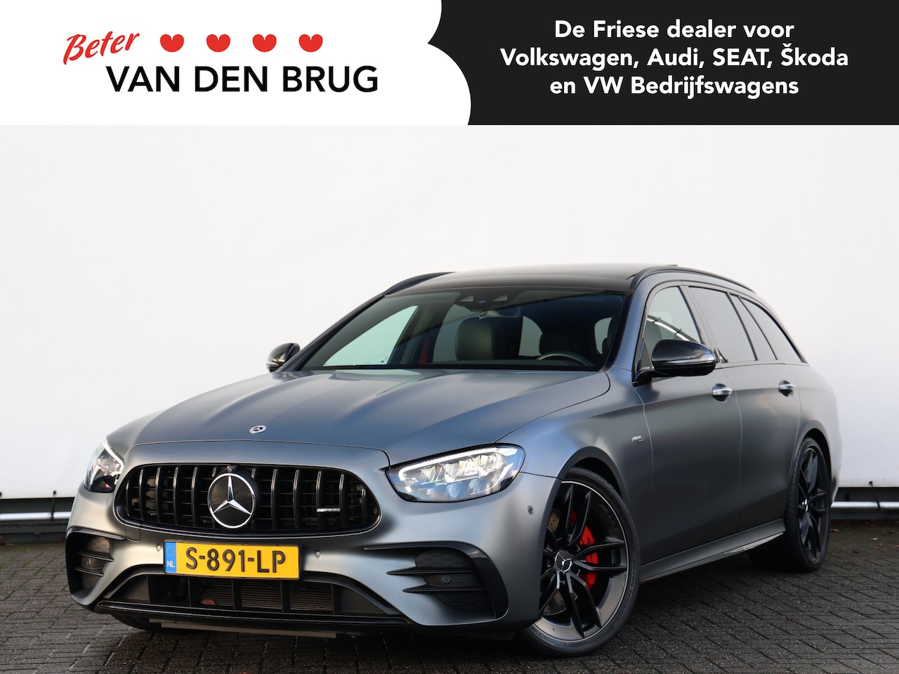 Mercedes-Benz E-klasse Estate - AMG 53 4MATIC 435 pk | Burmester | Luchtvering | Head-Up |  Pano | 360° camera | Stoelverw - AutoWereld.nl