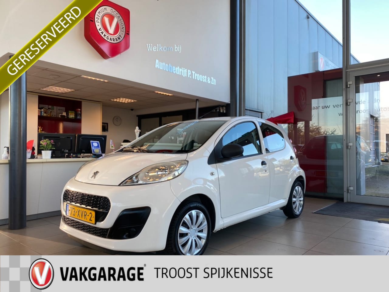 Peugeot 107 - 1.0 Access Accent 1.0 Access Accent,5 Deurs,Airco,Stuurbekrachting,Lagekilometerstand - AutoWereld.nl