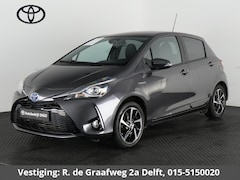 Toyota Yaris - 1.5 Hybrid Executive | Navigatie | Afn.Trekhaak | Half Leder | Lichtmetalen velgen |