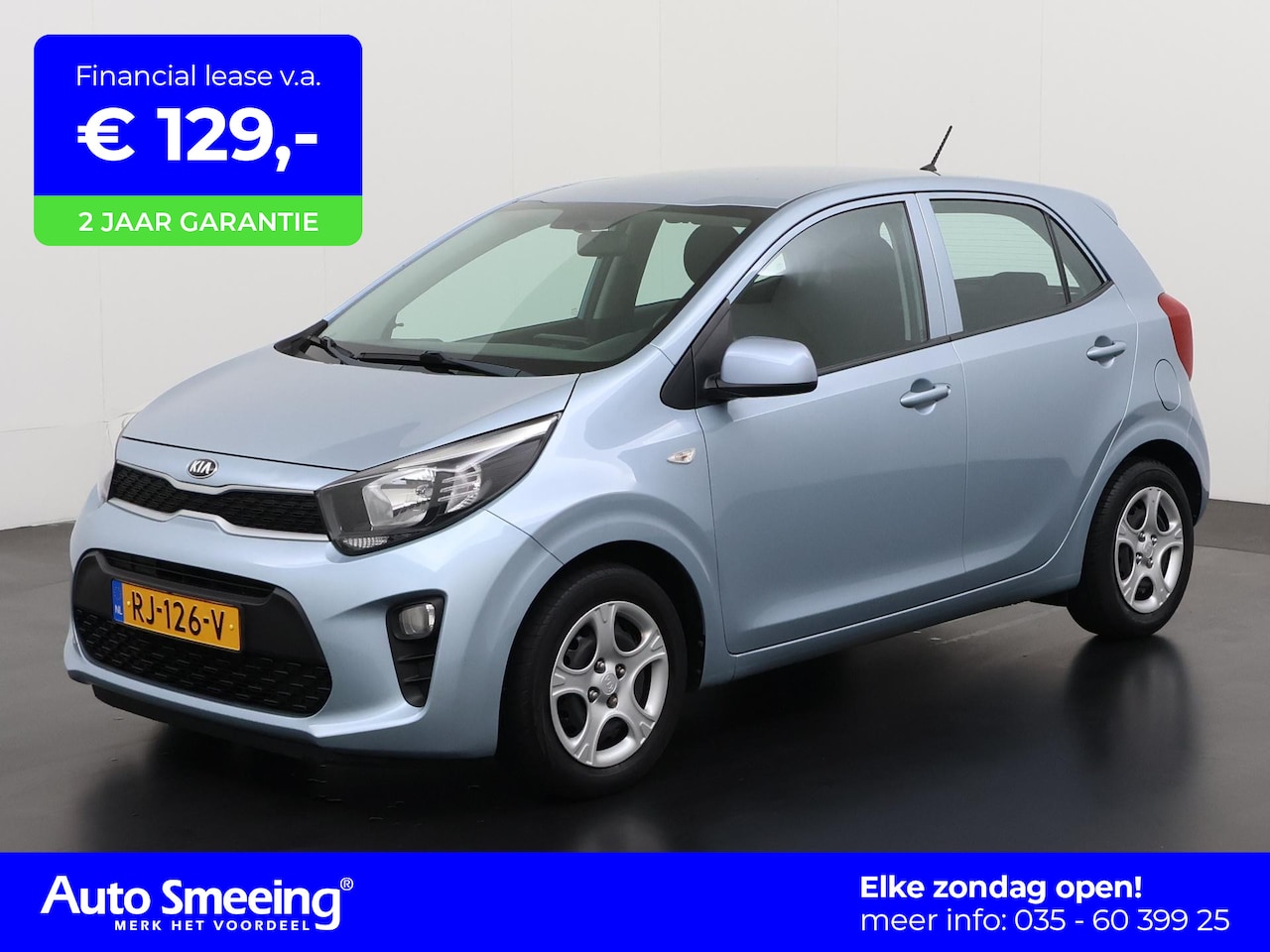 Kia Picanto - 1.0 CVVT EconomyPlusLine | Airco | Bluetooth | Zondag Open! - AutoWereld.nl