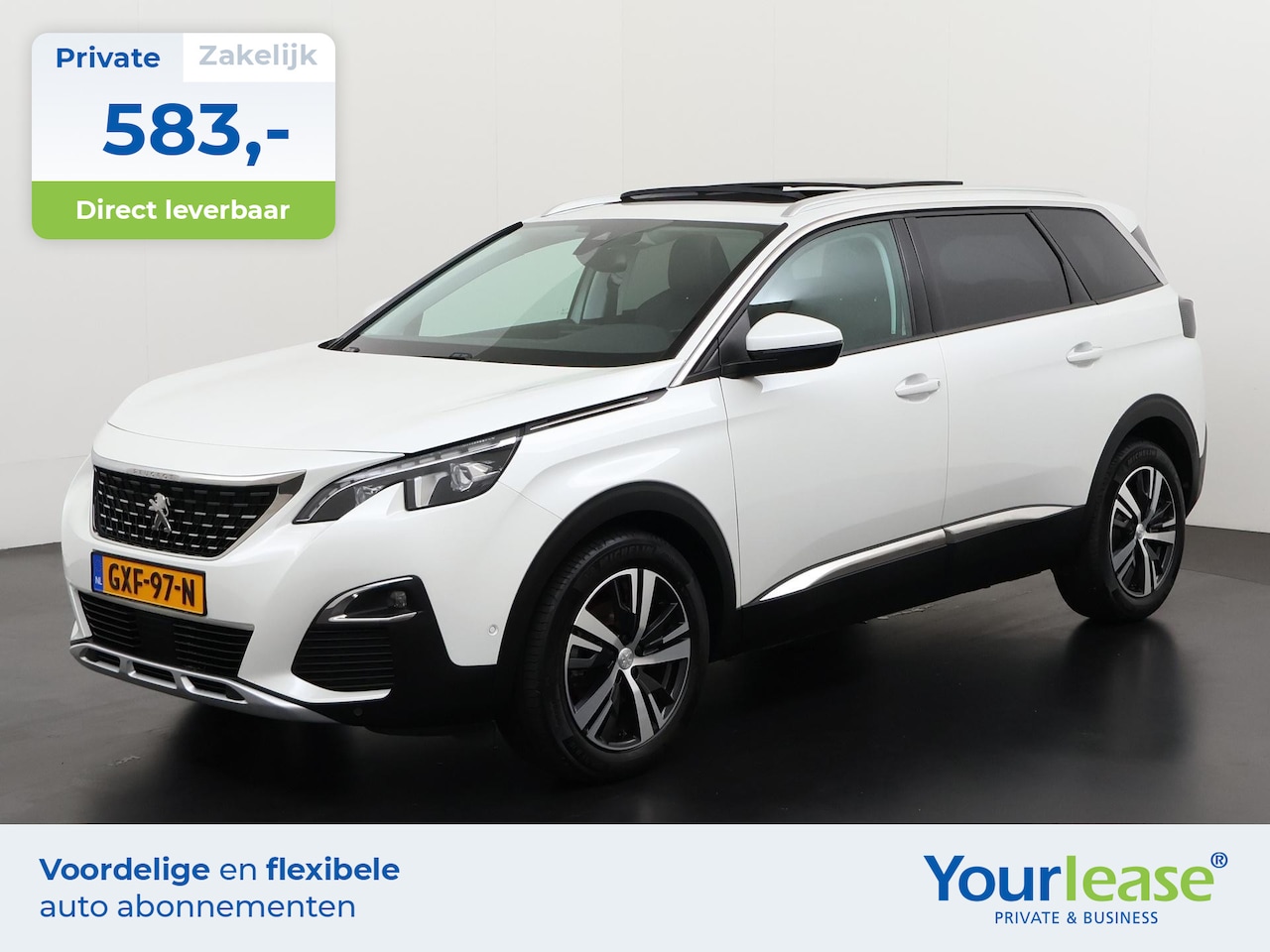 Peugeot 5008 - 1.2 PureTech Allure 7 persoons | All-in 583,- Private Lease | Zondag Open! - AutoWereld.nl