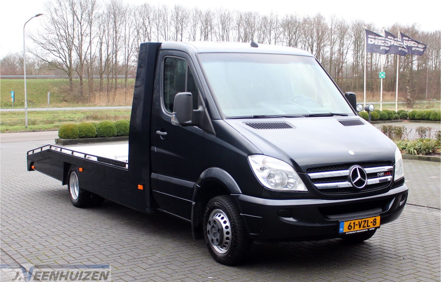 Mercedes-Benz Sprinter - 518 3.0 CDI 432 2009 Oprijwagen Tijhof - AutoWereld.nl