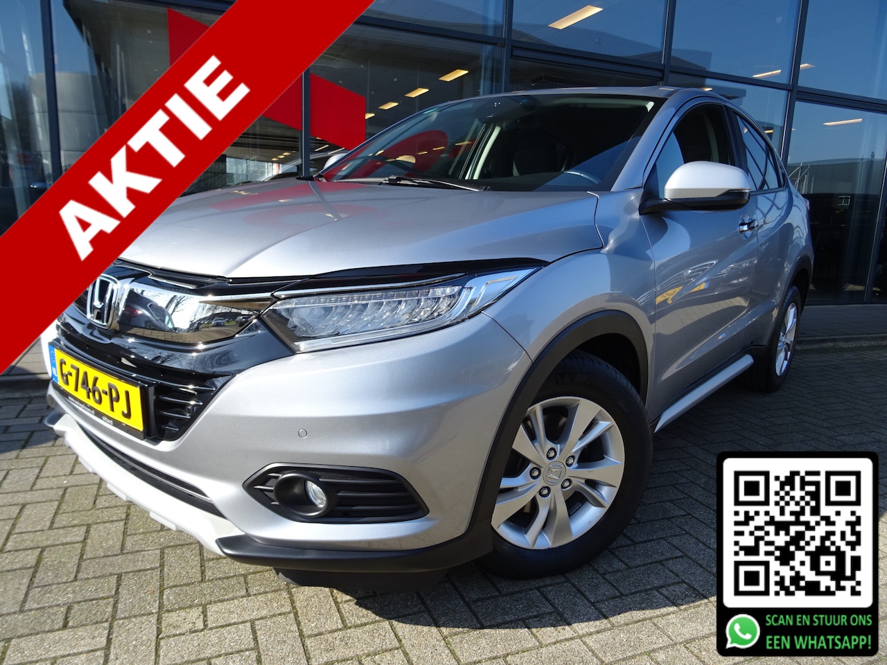 Honda HR-V - 1.5 i-VTEC Elegance / AUTOMAAT / 131 PK / NAVIGATIE / 1E EIGENAAR / DEALER ONDERHOUDEN / N - AutoWereld.nl