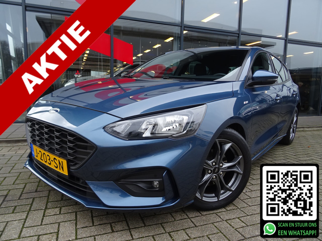 Ford Focus - 1.0 EcoBoost ST Line AUTOMAAT / 20.000 KM !! - AutoWereld.nl