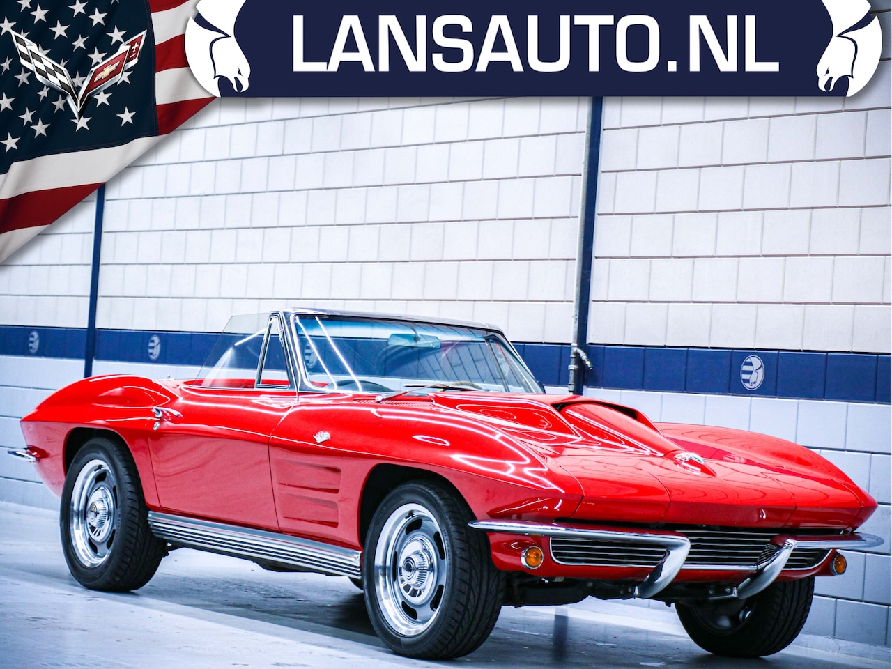 Chevrolet Corvette - C2 Stingray /502 | Body off gerestaureerd - AutoWereld.nl