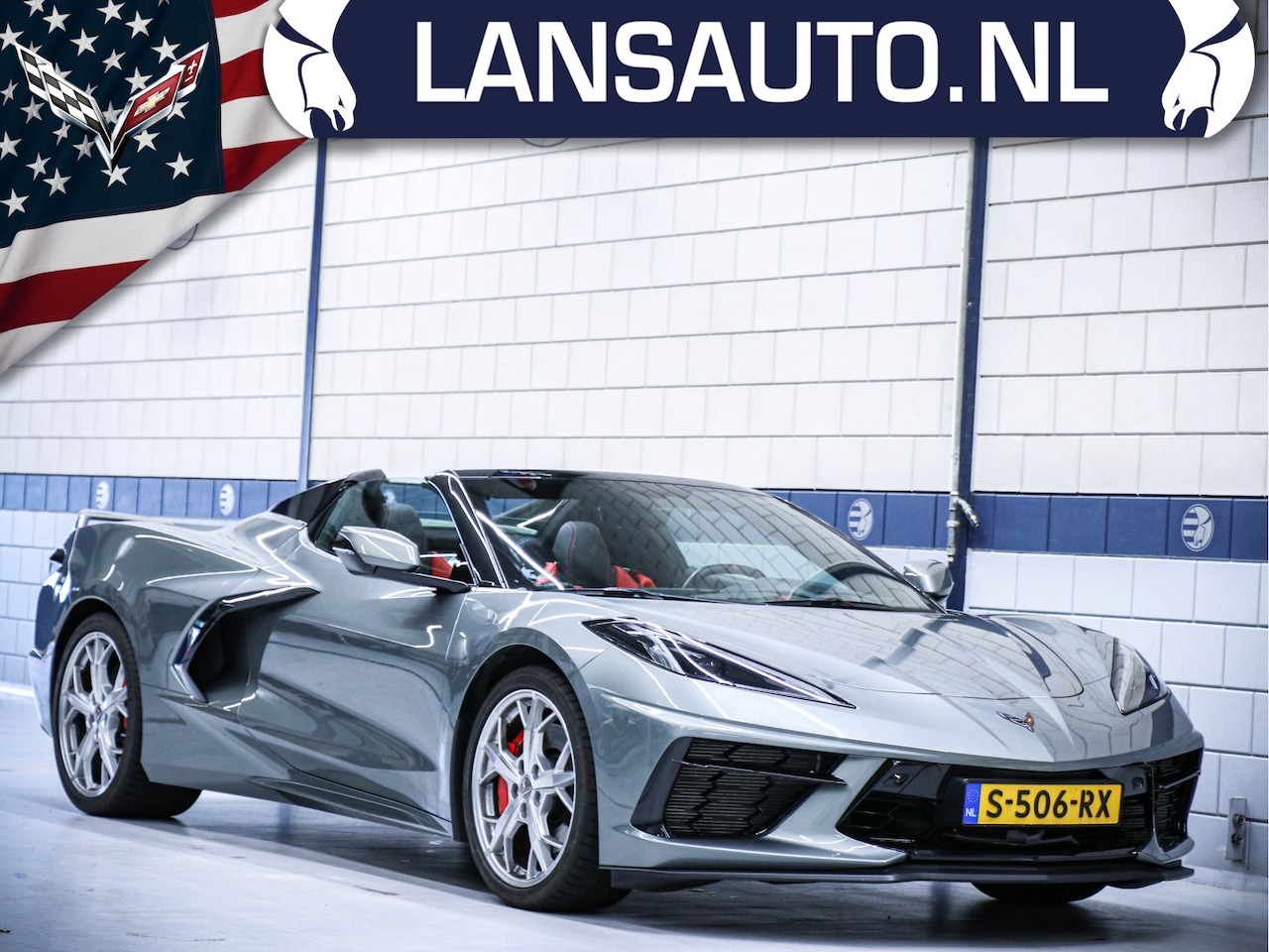 Chevrolet Corvette - cabriolet LT 3 pakket Z51 C8 stingray | Europese uitvoering met GM fabrieksgarantie - AutoWereld.nl