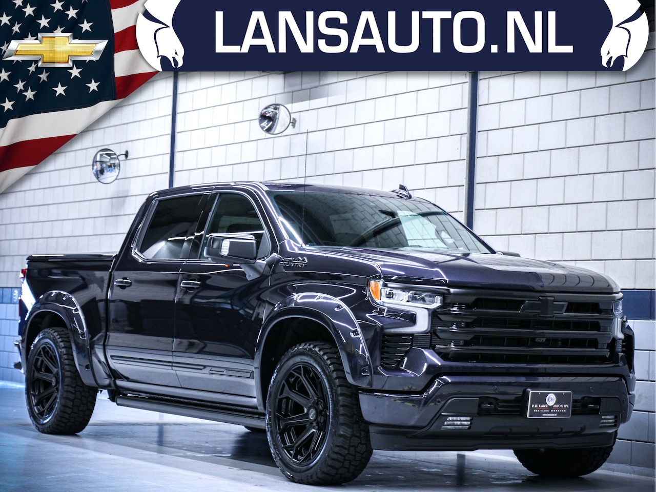 Chevrolet Silverado - 1500 High Country | Black Ops Dark Ash Metallic | 6.2L V8 - AutoWereld.nl