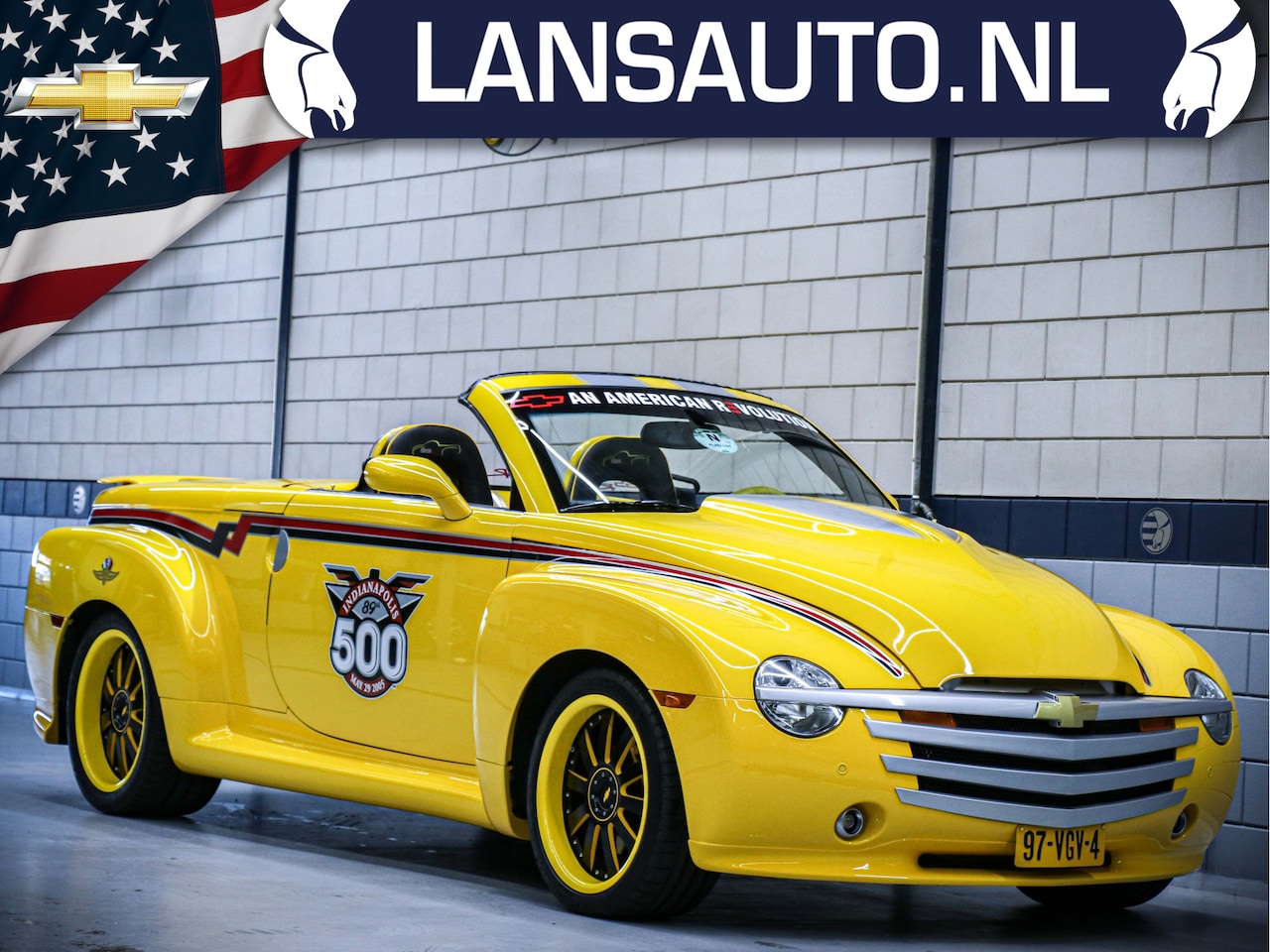 Chevrolet SSR - Indy Pace Car Custom nr 54 van 100 stuks Limited Edition /GridCar Indy 500 - AutoWereld.nl