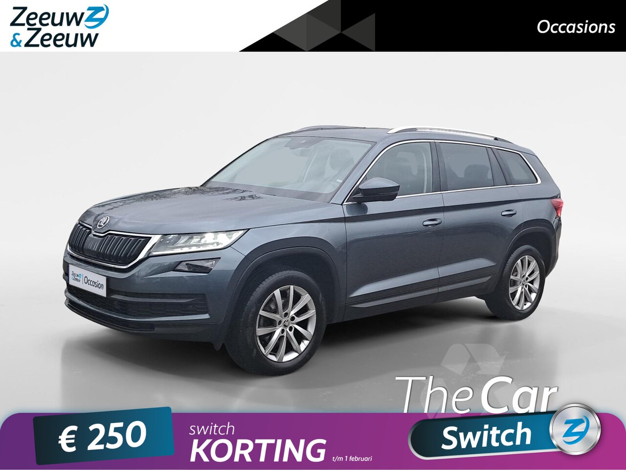 Skoda Kodiaq - 1.5 TSI Business Edition | DSG | 1800kg trekgewicht! | Navi | Camera | Clima - AutoWereld.nl