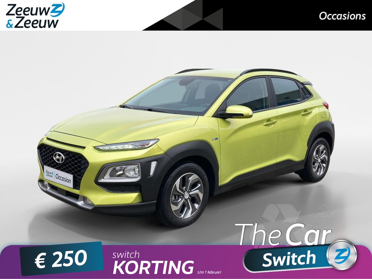 Hyundai Kona - 1.6 GDI HEV Comfort | Perfecte staat! | Navi | Camera | Clima - AutoWereld.nl