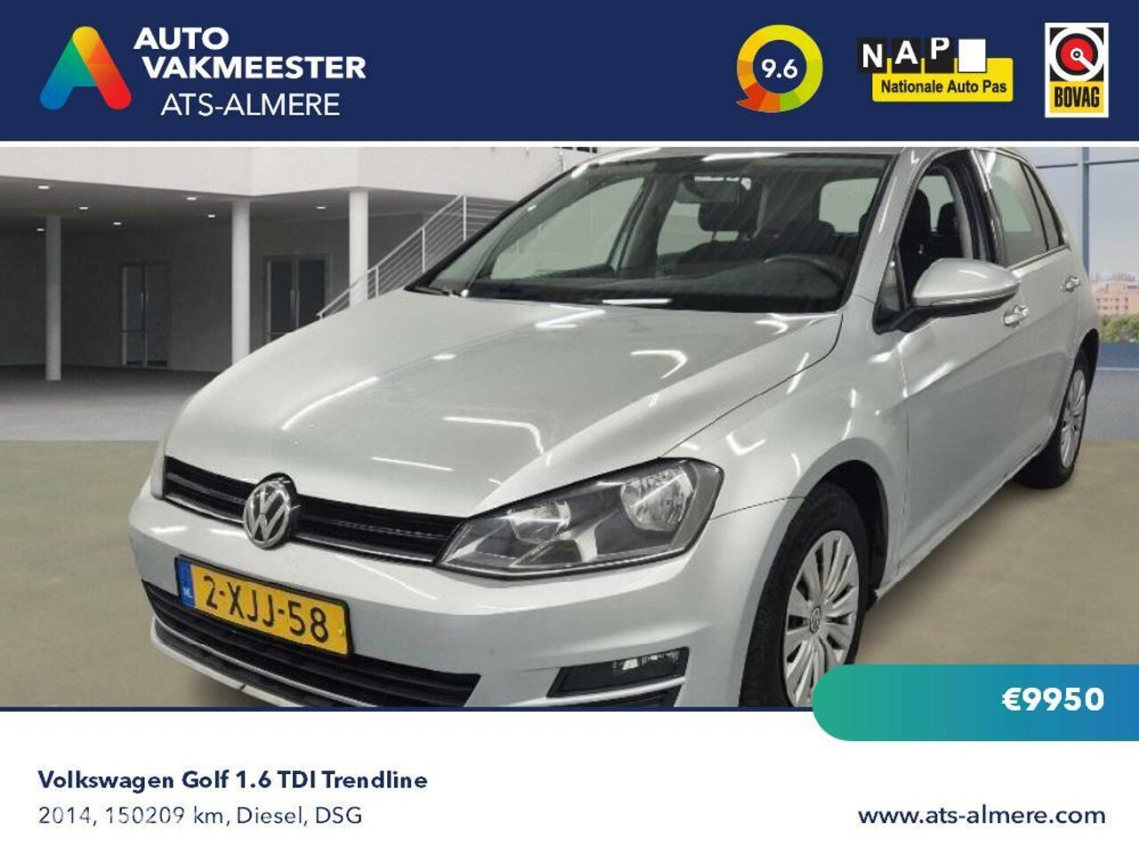 Volkswagen Golf - 1.6 TDI Trendline 1.6 TDI Trendline ( verwacht ) - AutoWereld.nl