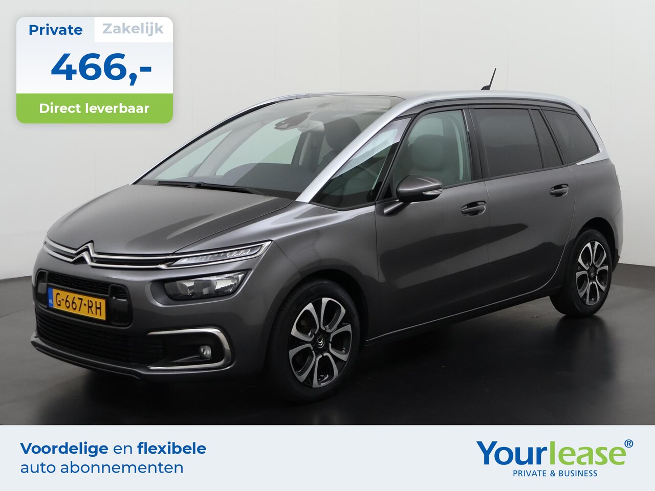 Citroën Grand C4 SpaceTourer - 1.2 PureTech Business 7 Persoons | All-in 466,- Private Lease | Zondag Open! - AutoWereld.nl