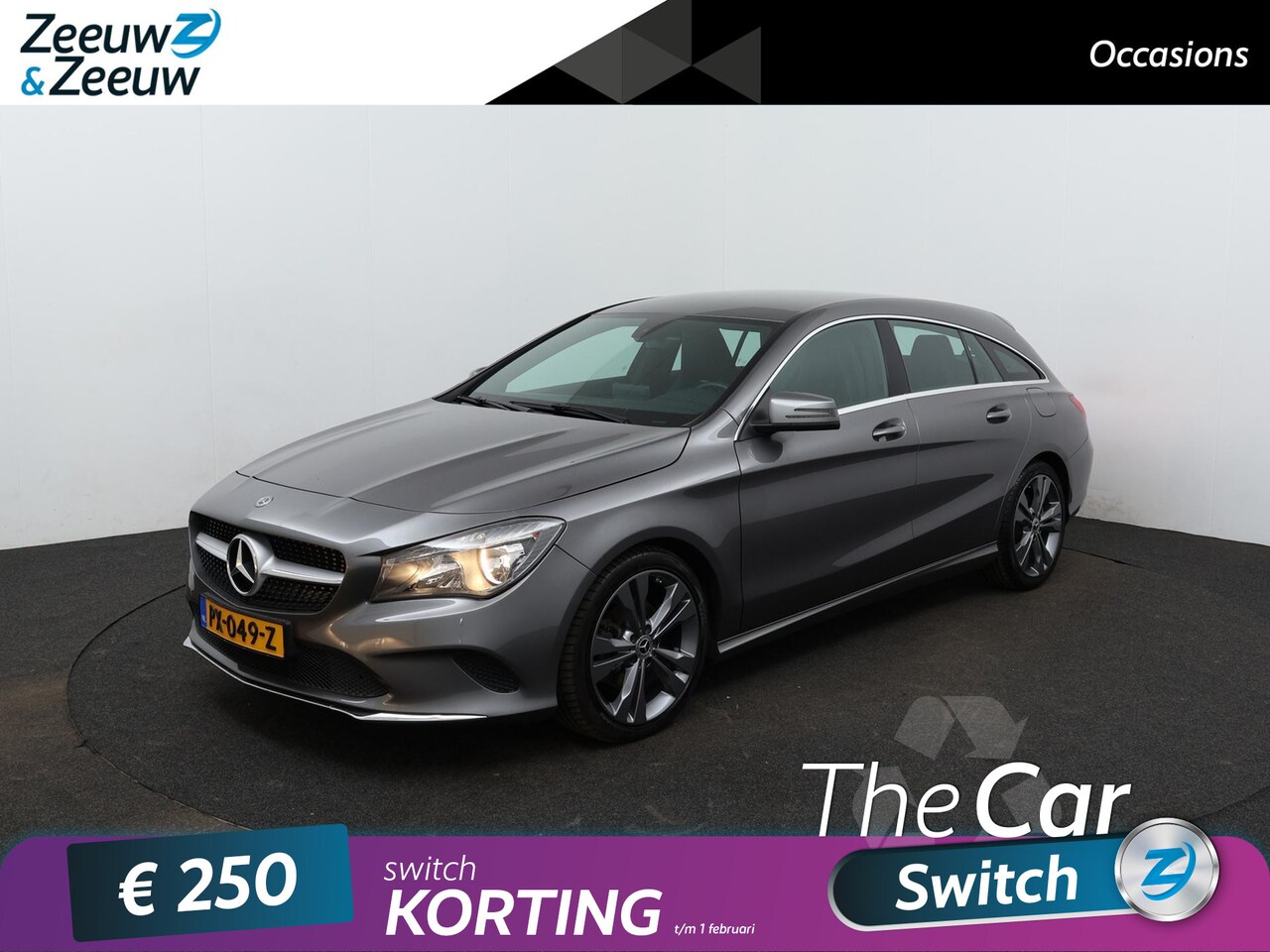 Mercedes-Benz CLA-klasse Shooting Brake - 180 Business Solution ZEER NETTE AUTO!! | Navigatiesysteem | Parkeercamera | Cruise contro - AutoWereld.nl