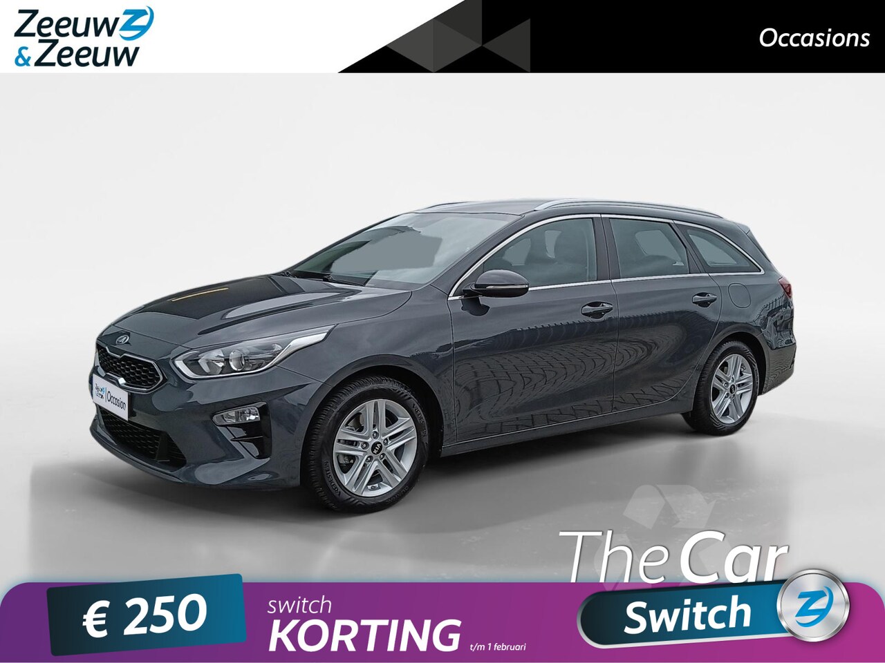 Kia Cee'd Sportswagon - Ceed 1.0 T-GDi DynamicLine Navigatiesysteem | Parkeercamera | Cruise control - AutoWereld.nl