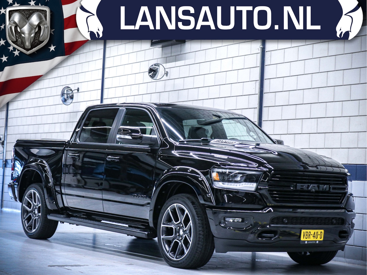 Dodge Ram 1500 - Laramie | FULL OPTION | 5.7L V8 4x4 | | Luchtvering | Panorama dak | - AutoWereld.nl