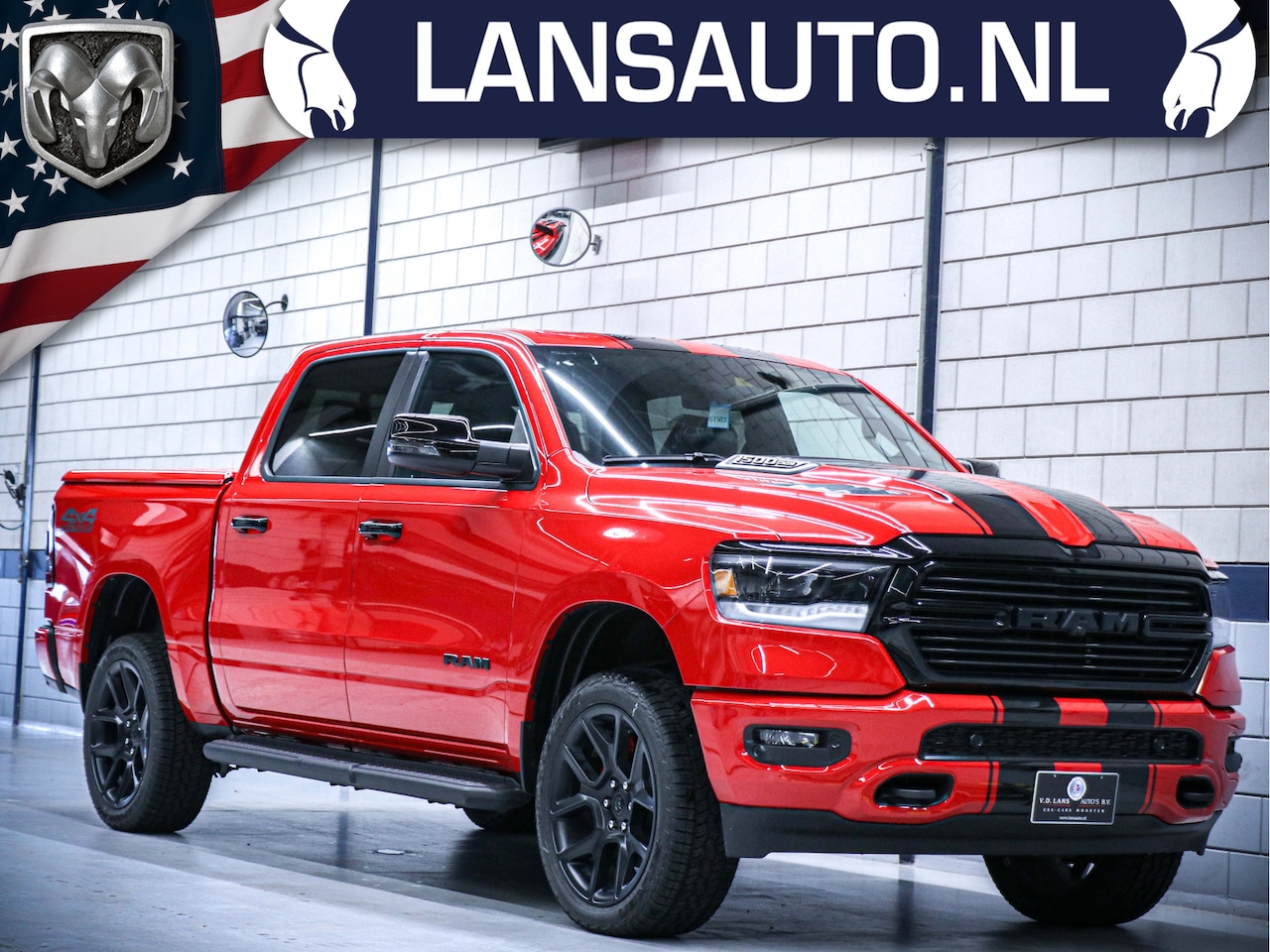 Dodge Ram 1500 - Laramie Night Edition | 5.7L Hemi V8 | 12" Uconnect - AutoWereld.nl