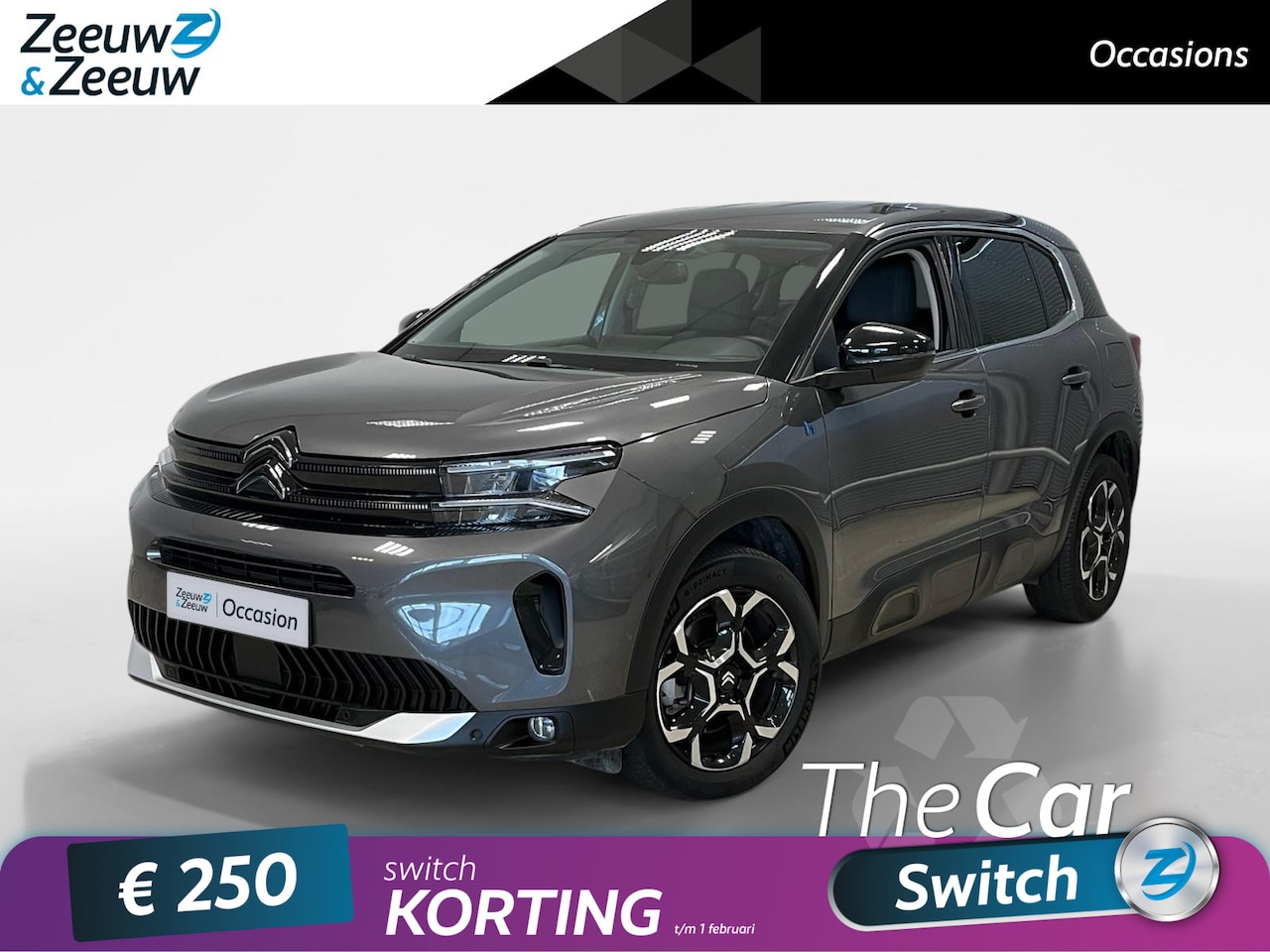 Citroën C5 Aircross - 1.6 PHEV | FEEL | AUTOMAAT | NAVI | CAMERA | - AutoWereld.nl