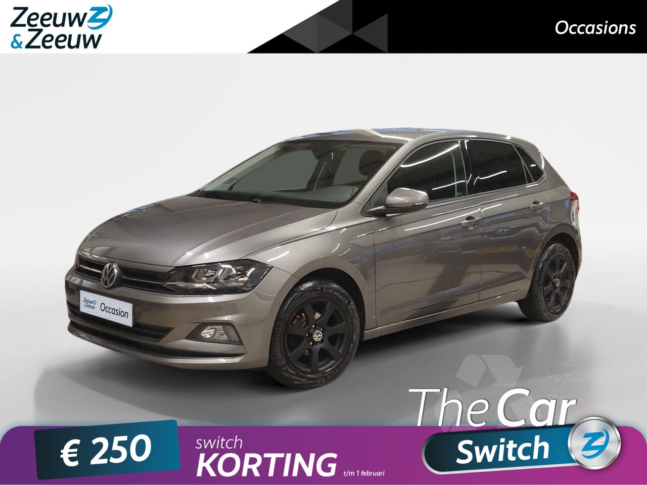 Volkswagen Polo - 1.0 TSI Comfortline Business | Digitaal instrumentenpaneel | Navigatie | Parkeersensoren | - AutoWereld.nl