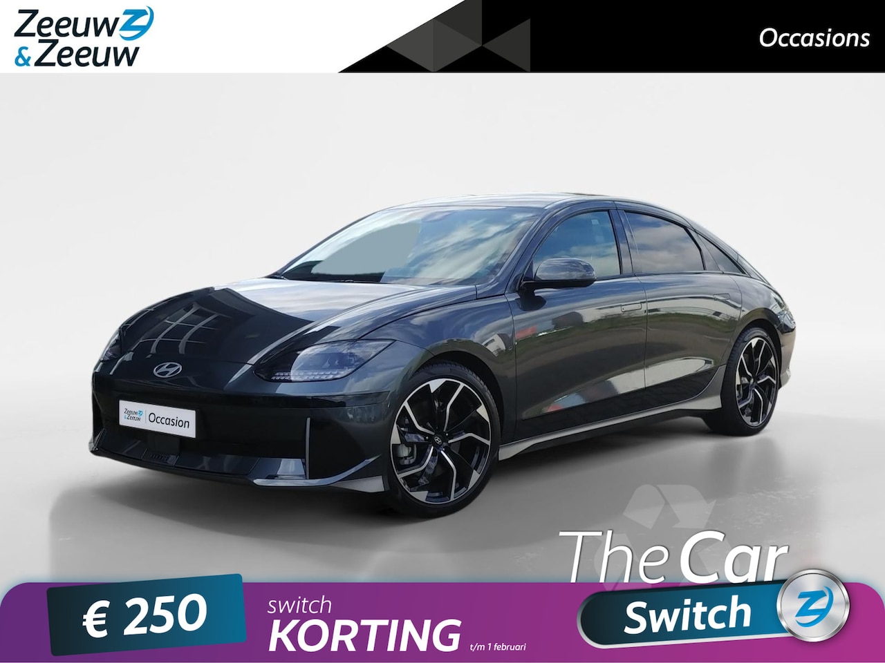 Hyundai IONIQ 6 - Connect 77 kWh | 20'' wielen | - AutoWereld.nl