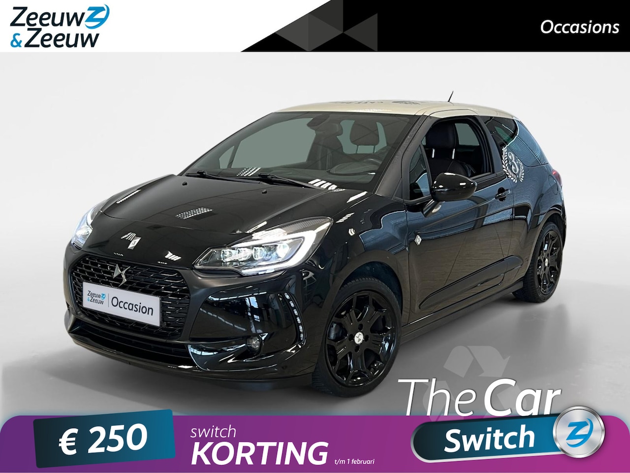 DS 3 - 1.2 AUTOMAAT | CAFE RACER | NAVI | DEALERONDERHOUDEN | LEDER | - AutoWereld.nl