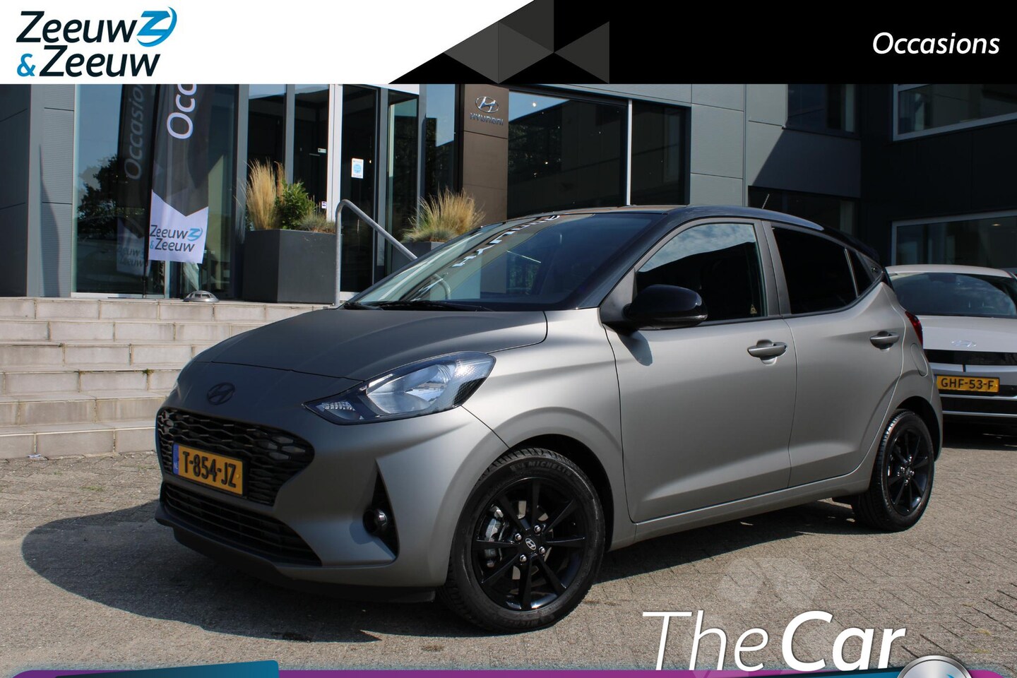 Hyundai i10 - 1.0 Comfort | Matgrijs gewrapt | LM wielen | - AutoWereld.nl