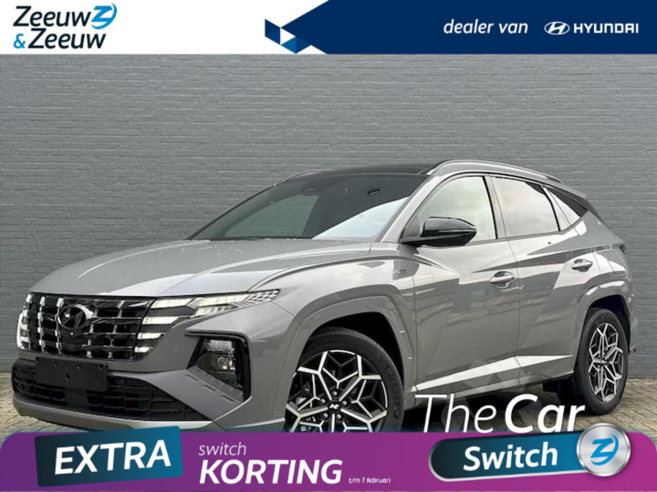 Hyundai Tucson - 1.6 T-GDI PHEV N Line Sky 2WD RIJKLAAR €46.500,- | DIRECT LEVERBAAR | - AutoWereld.nl