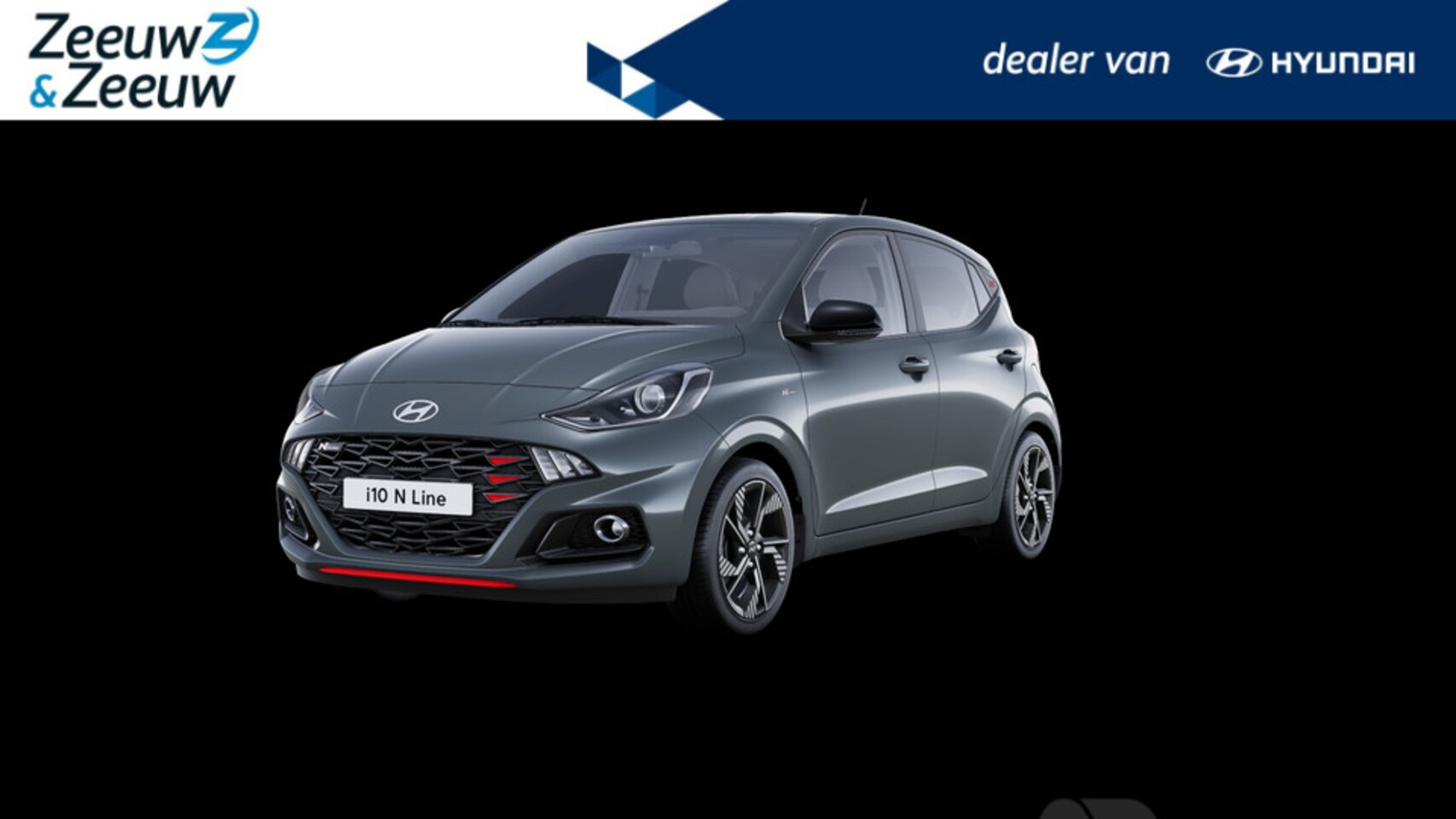 Hyundai i10 - 1.0 TURBO | N-LINE | 100 PK | DIRECT LEVERBAAR | - AutoWereld.nl