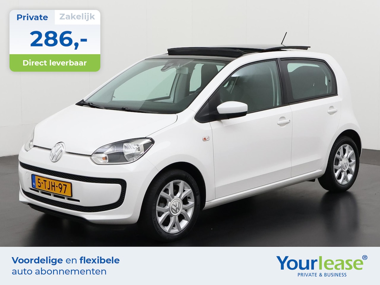 Volkswagen Up! - 1.0 move up! BlueMotion | All-in 286,- Private Lease | Zondag Open! - AutoWereld.nl