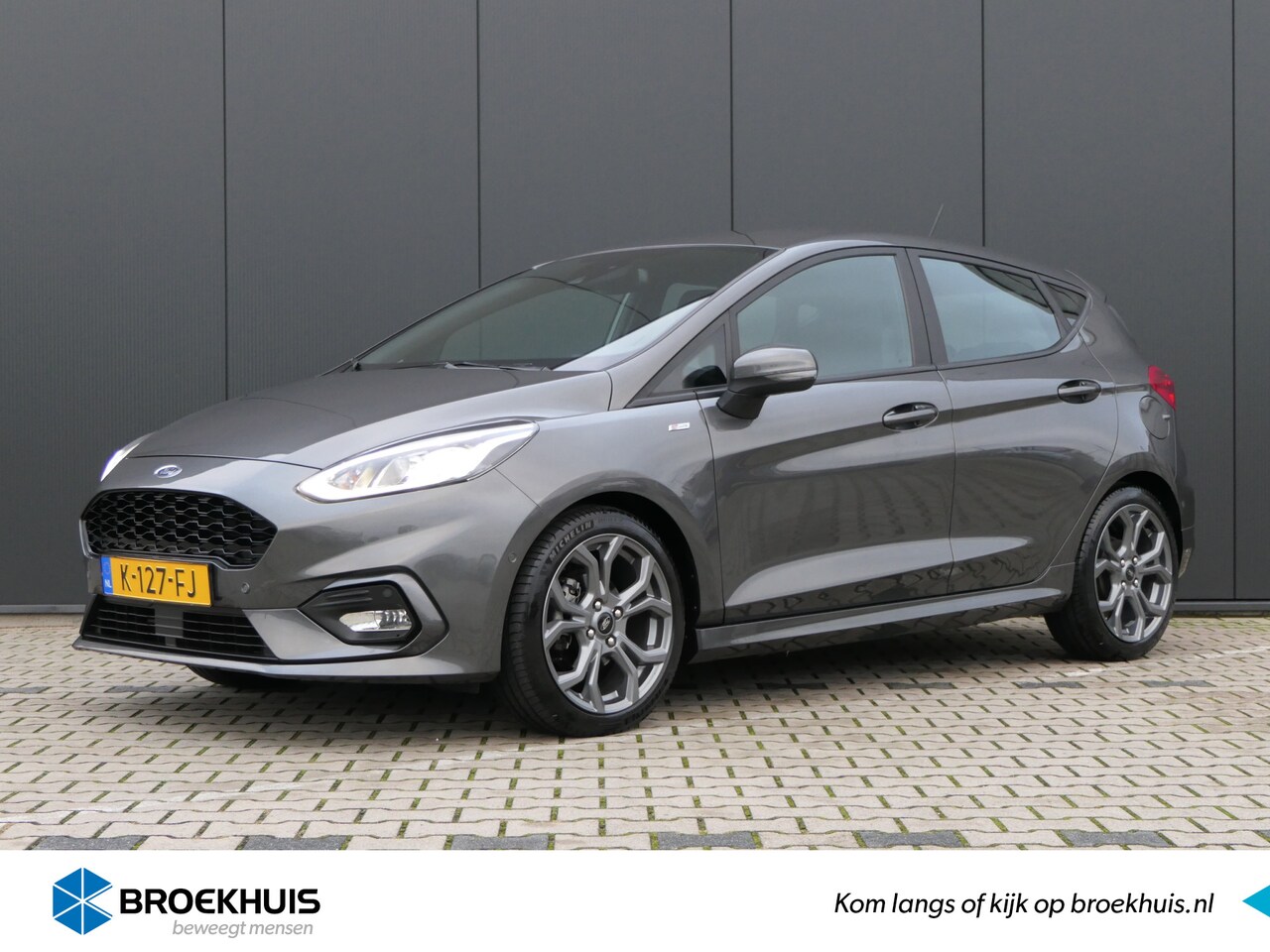 Ford Fiesta - 1.0 EcoBoost ST-Line | Adaptive cruise control | Airco | Keyless entry + start | Camera ac - AutoWereld.nl