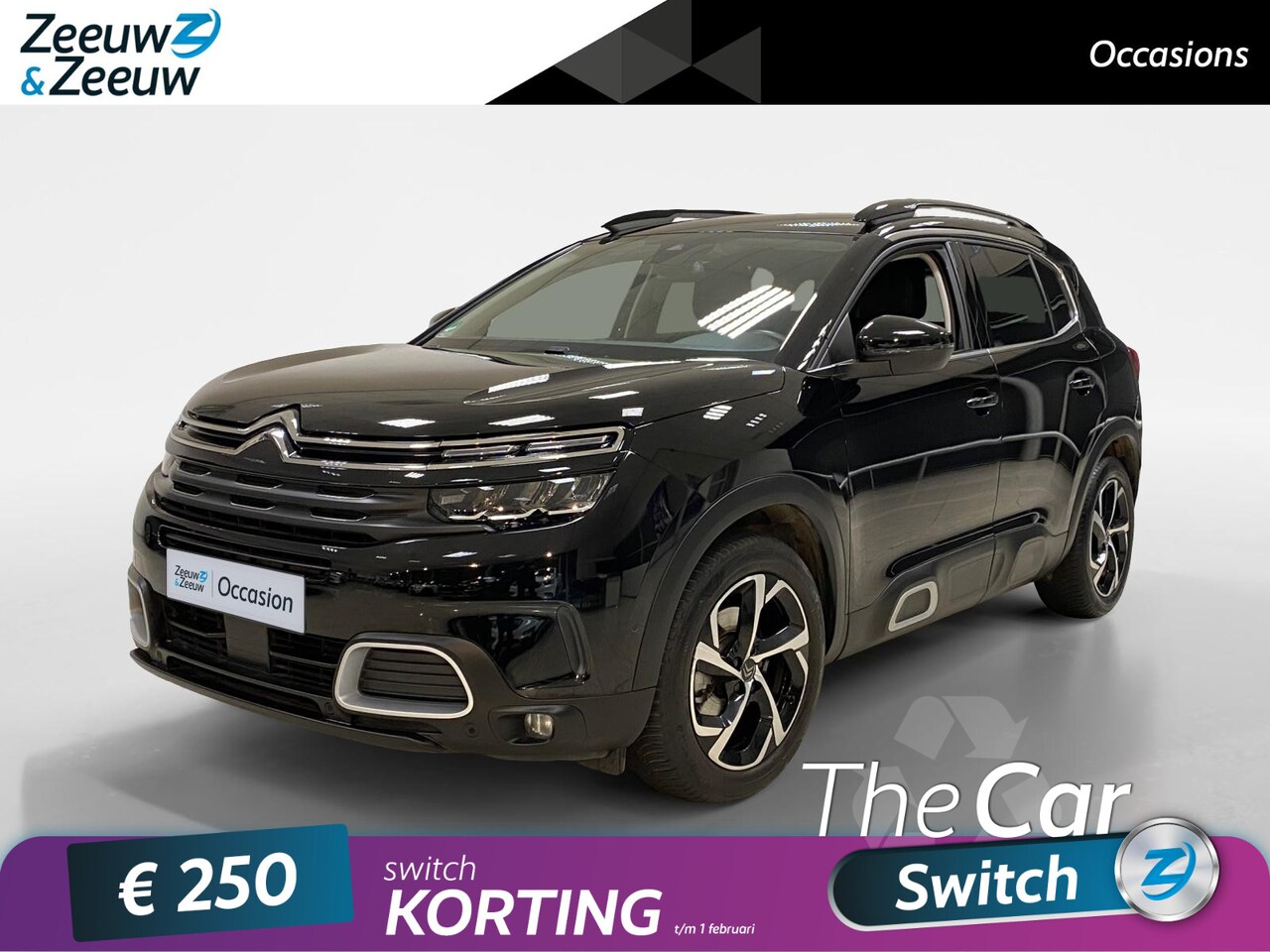 Citroën C5 Aircross - 1.2 PURETECH | BUSINESS | TREKHAAK | NAVI | CAMERA | - AutoWereld.nl