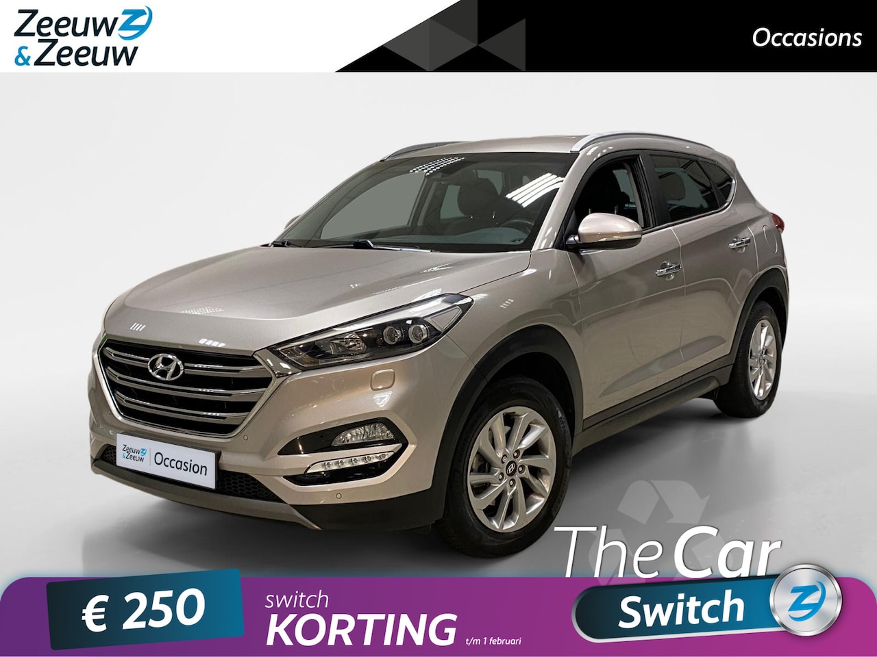 Hyundai Tucson - 1.6 PREMIUM | TREKHAAK | NAVI | DEALERONDERHOUDEN | NL-AUTO | - AutoWereld.nl