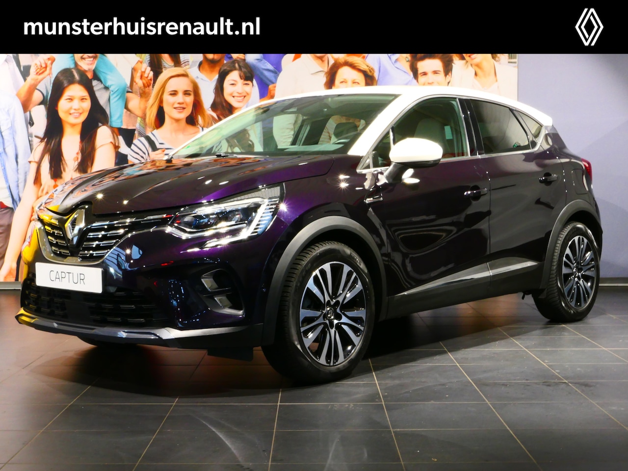 Renault Captur - 1.6 E-Tech Plug-in Hybrid 160 Initiale Paris - Dealer Onderhouden - Bose, Dodehoek detecto - AutoWereld.nl