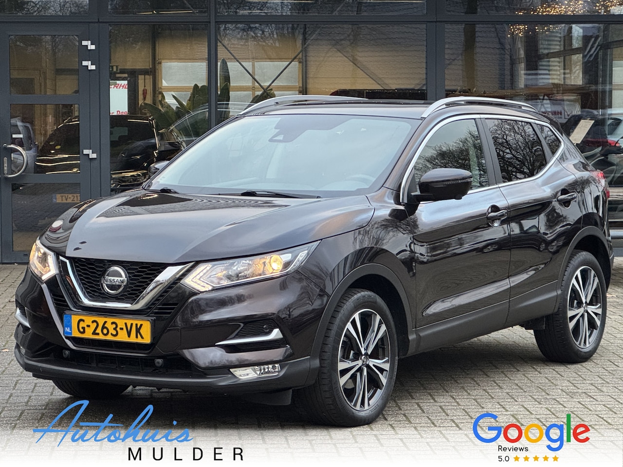 Nissan Qashqai - 1.3 DIG-T N-Connecta/Navigatie/Clima/Keyless/Dakje - AutoWereld.nl