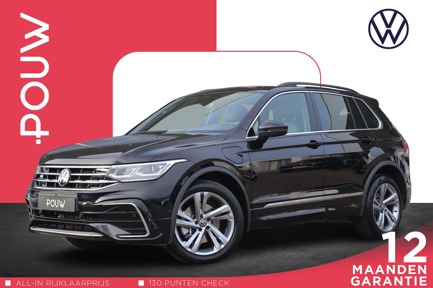 Volkswagen Tiguan - 1.4 TSI 245pk eHybrid R-Line Business+ | Trekhaak Elektrisch Uitklapbaar | 360 Camera | Ap - AutoWereld.nl